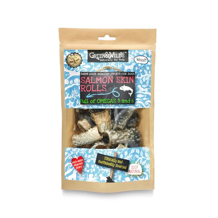 Salmon Skin Rolls 50g