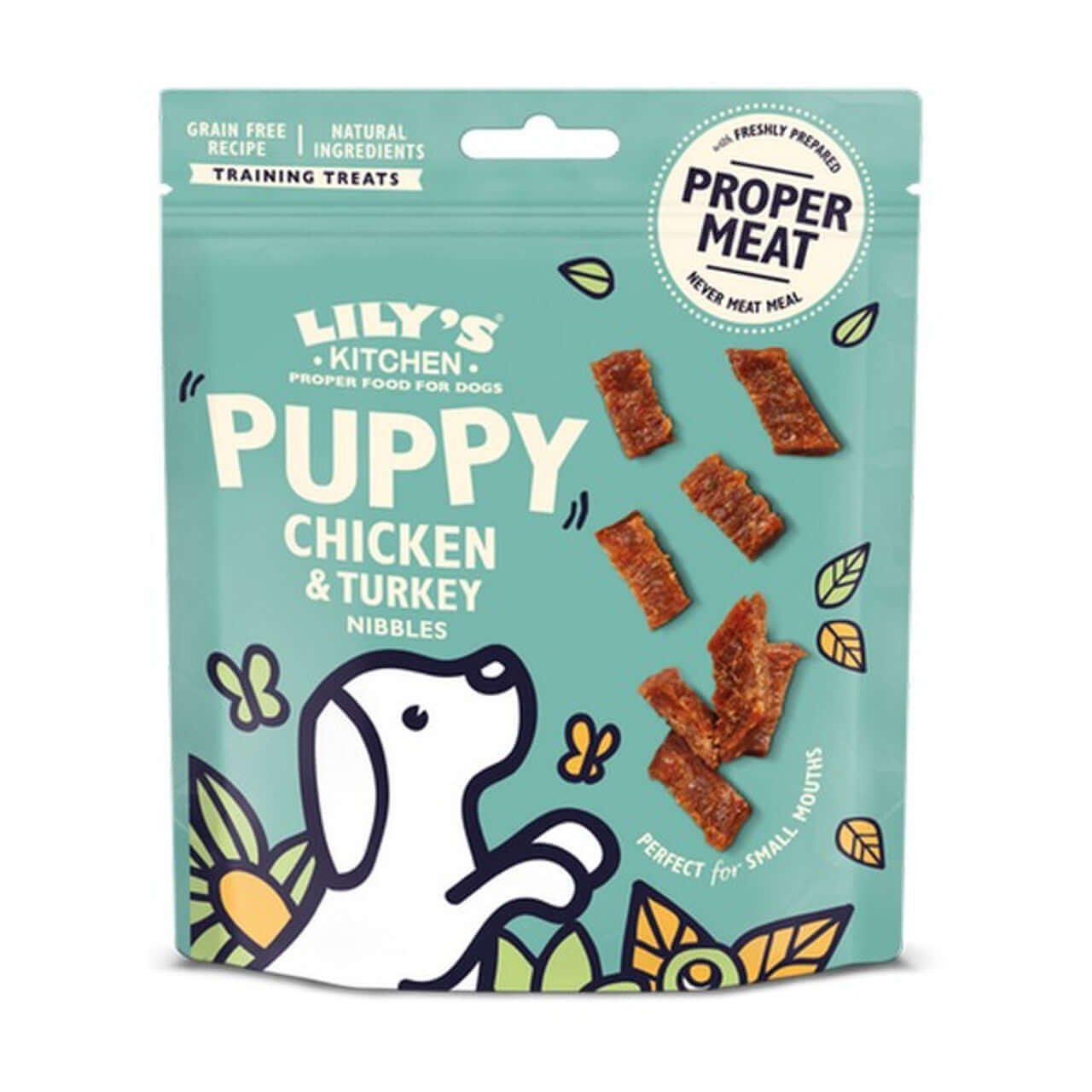 Lily’s Kitchen Chicken & Turkey Nibbles – natural puppy treats