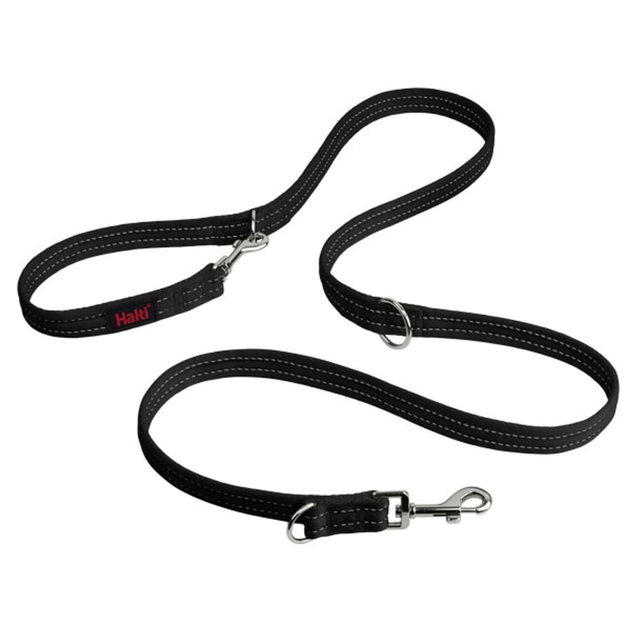 large double ended halti lead in black