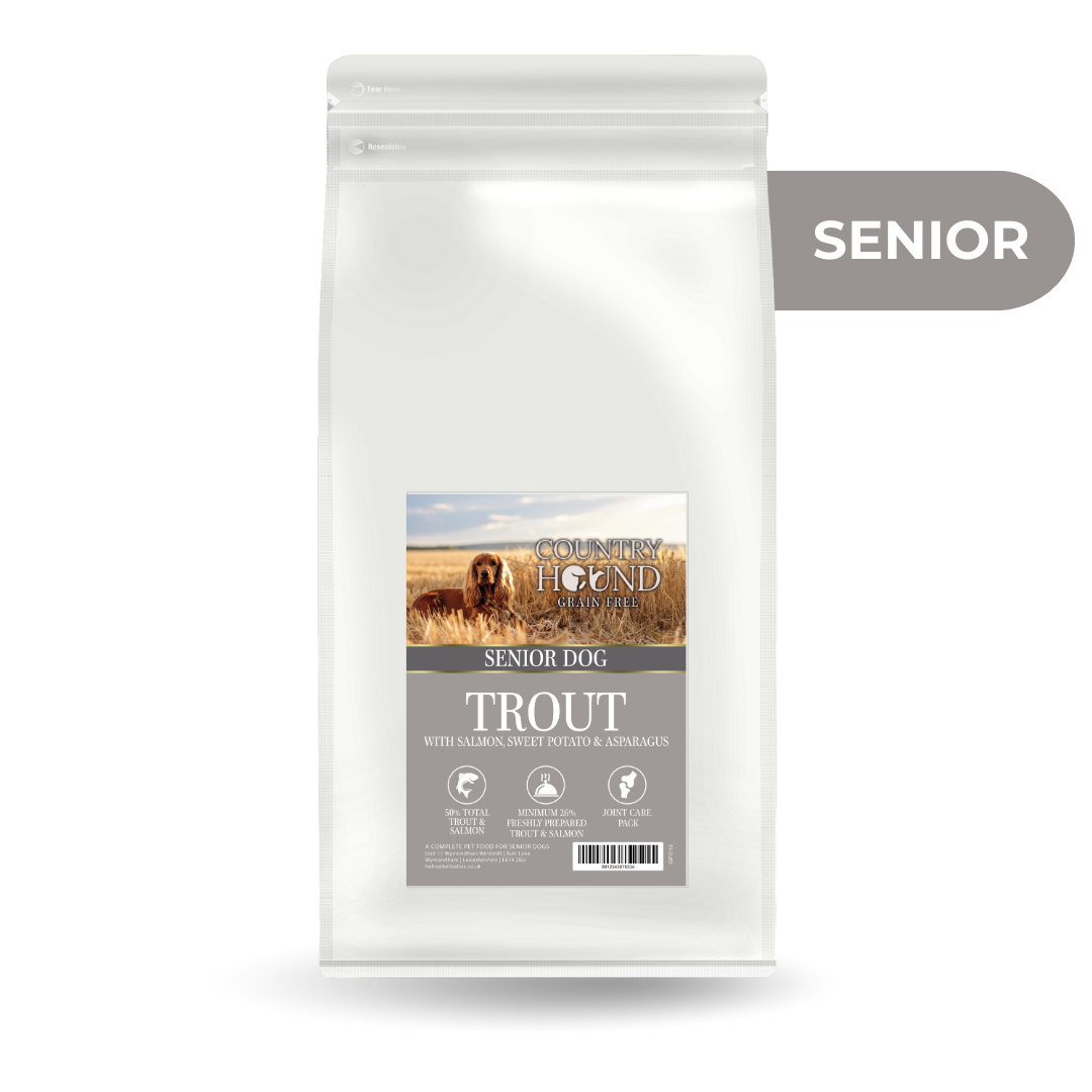 Country Hound Senior Dog Trout