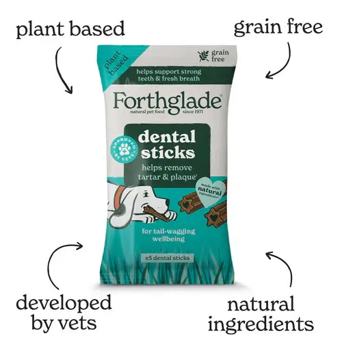 plant-based and grain-free dog dental chews