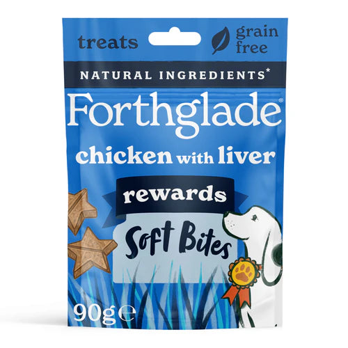 Forthglade Soft Bite Rewards with Chicken & Liver