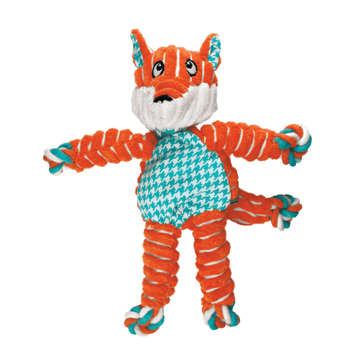 Kong Holiday Floppy Knots Fox S/M