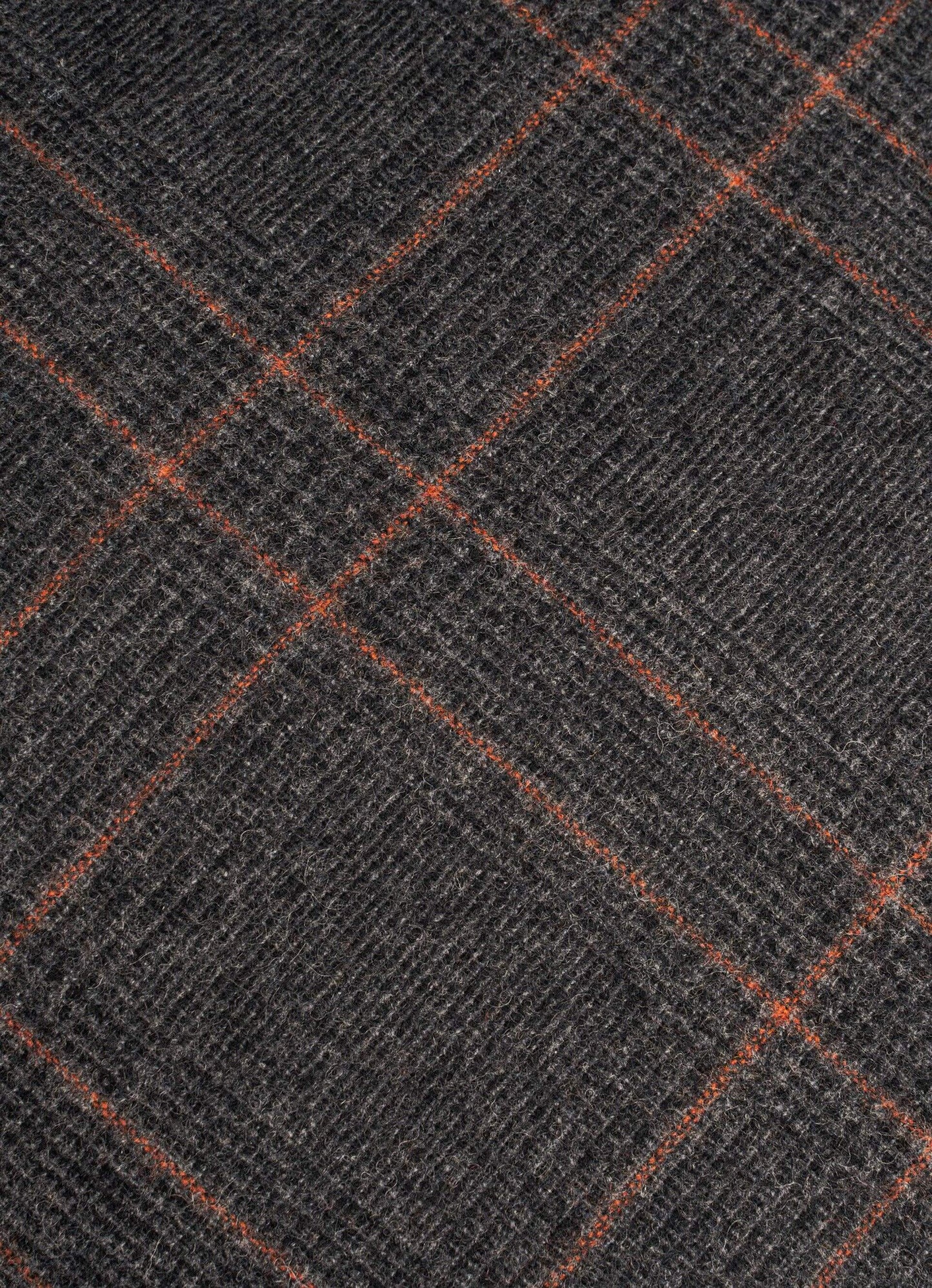 Patterned tweed fabric used for dog bed
