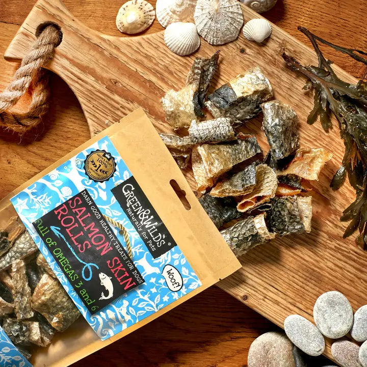 Salmon Skin Rolls 50g