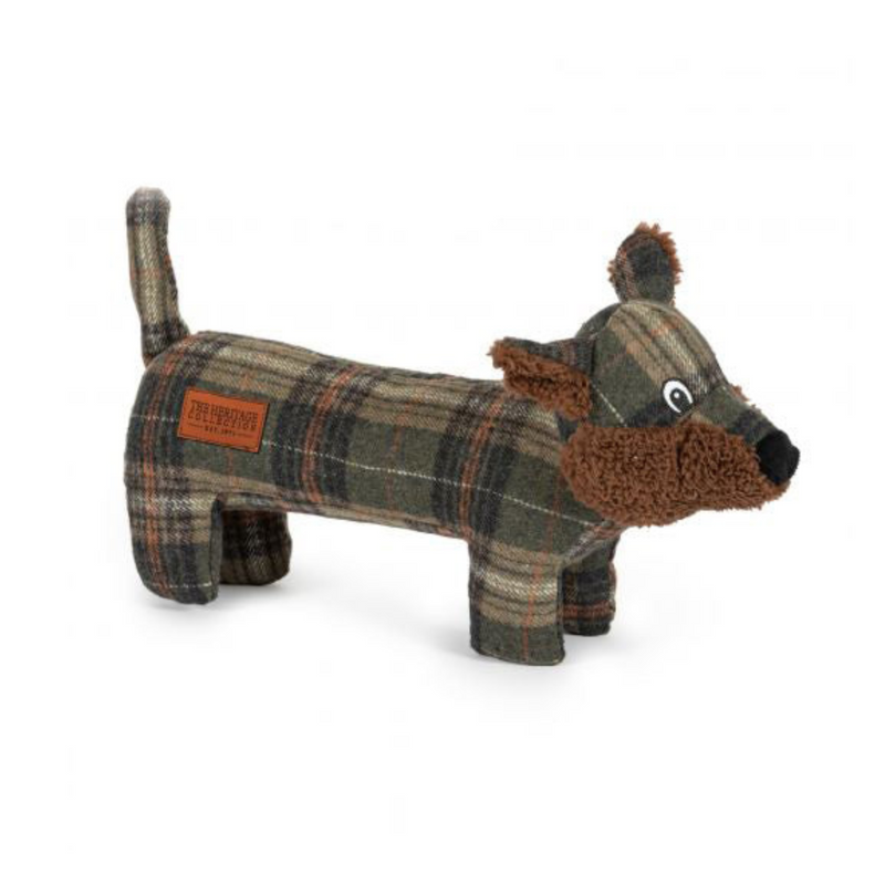 Ancol - Heritage Tweed Fox Dog Toy