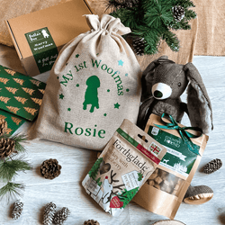 The Personalised Puppy Christmas Gift Sack