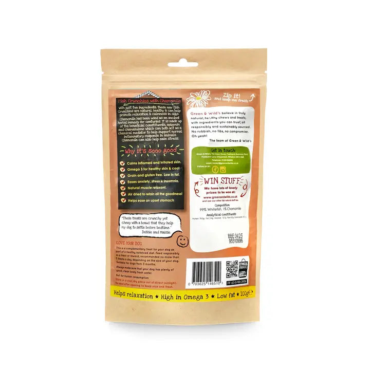 Fish Crunchies With Chamomile 100g