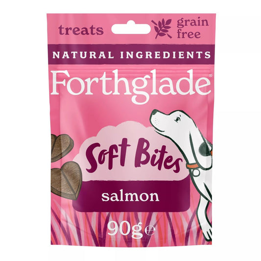 Forthglade Natural Soft Bite Treats with Salmon (90g)