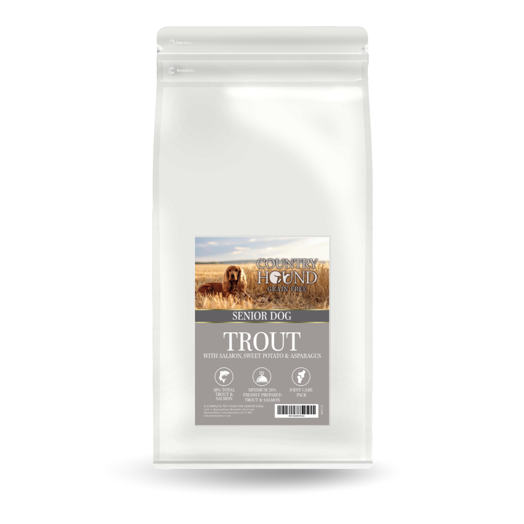 Country Hound Senior Dog Trout