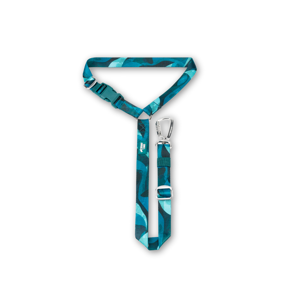Adventure Dog Safety Seat Belt 2.0 - Lagoon