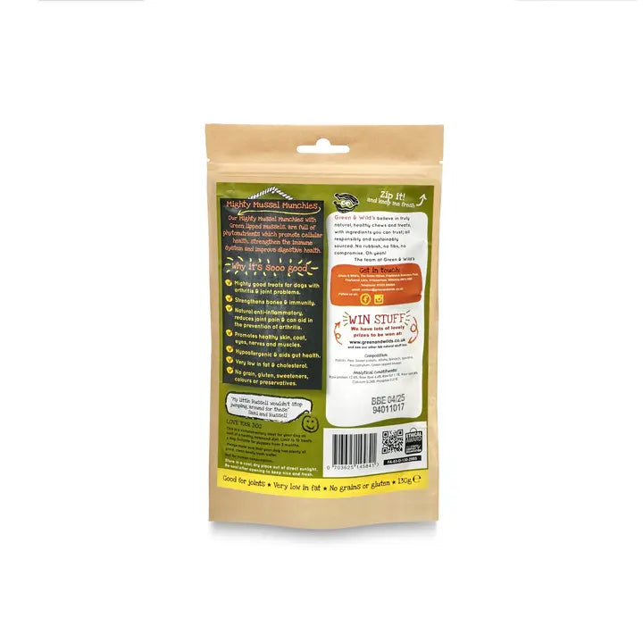 Mighty Mussel Munchies 130g