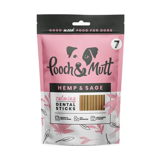 Pooch & Mutt Hemp & Sage Calming Dental Sticks