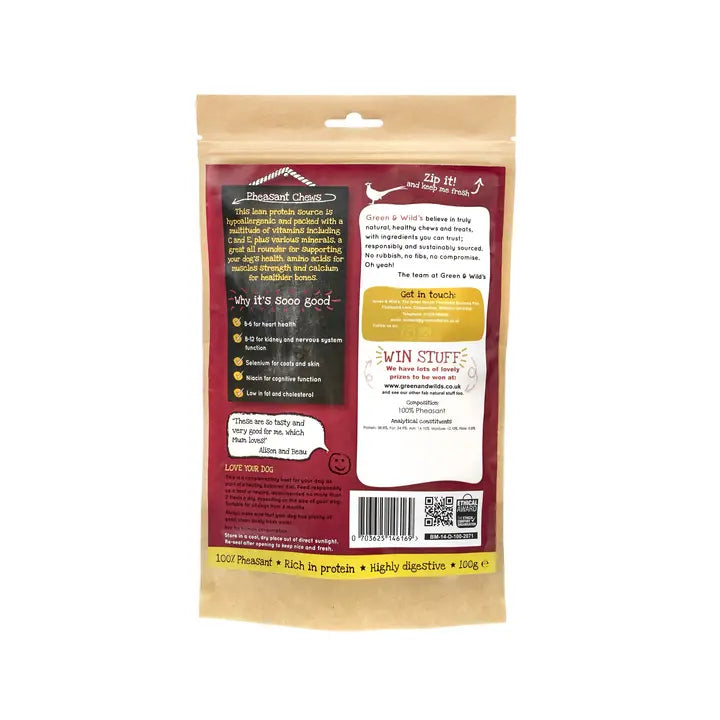 Pheasant Chews 100g
