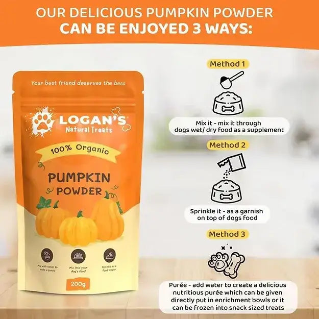 Organic Pumpkin Powder - Digestion Supplement