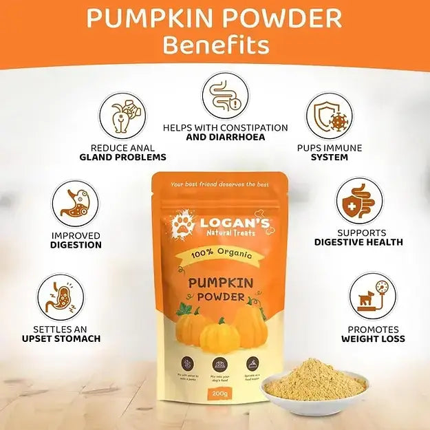 Organic Pumpkin Powder - Digestion Supplement