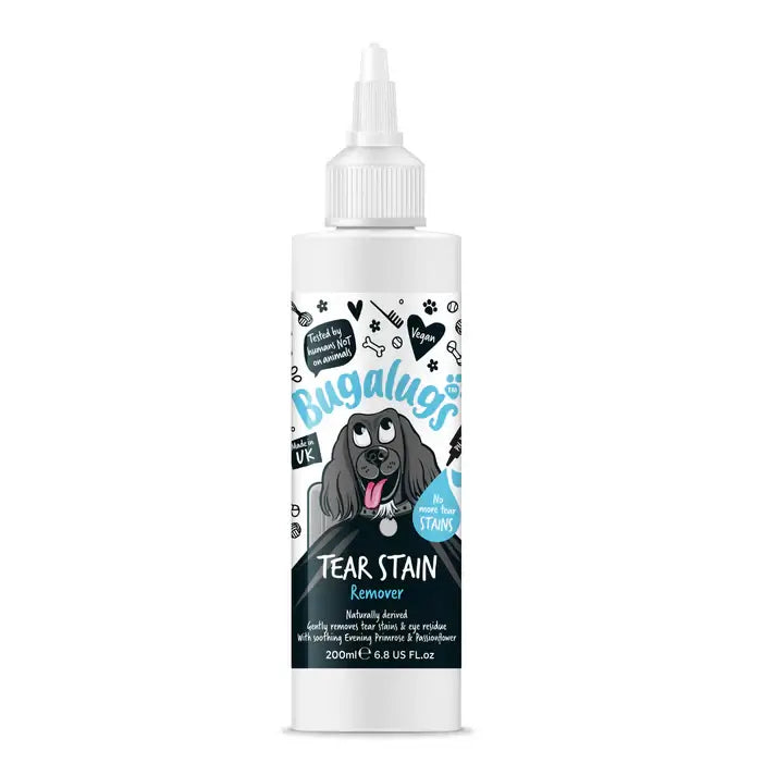 bottle of tear stain remover for dogs