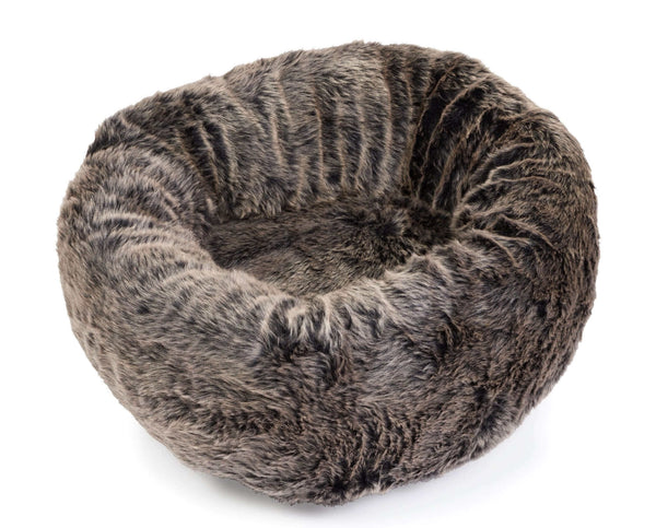 Faux Fur Donut Bed