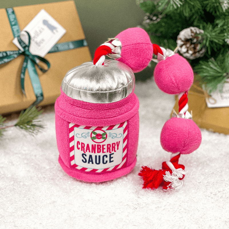 Cranberry Sauce Rope toy